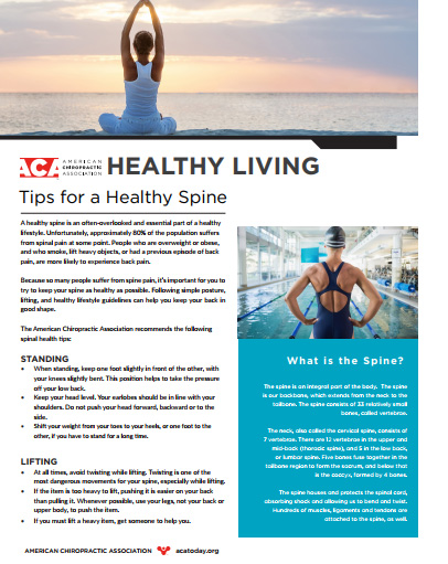 Village Family Clinic - Tips For A Healthy Spine